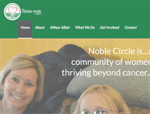 Tablet Screenshot of noblecircle.org